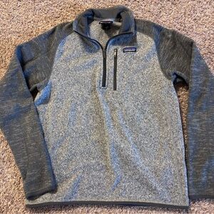 Patagonia Heather Gray Fleece Jacket